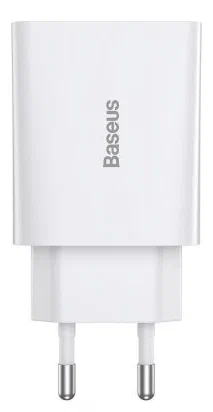 Сетевое зарядное устройство Baseus Speed Mini Quick Charger 1C 20W EU Белое 