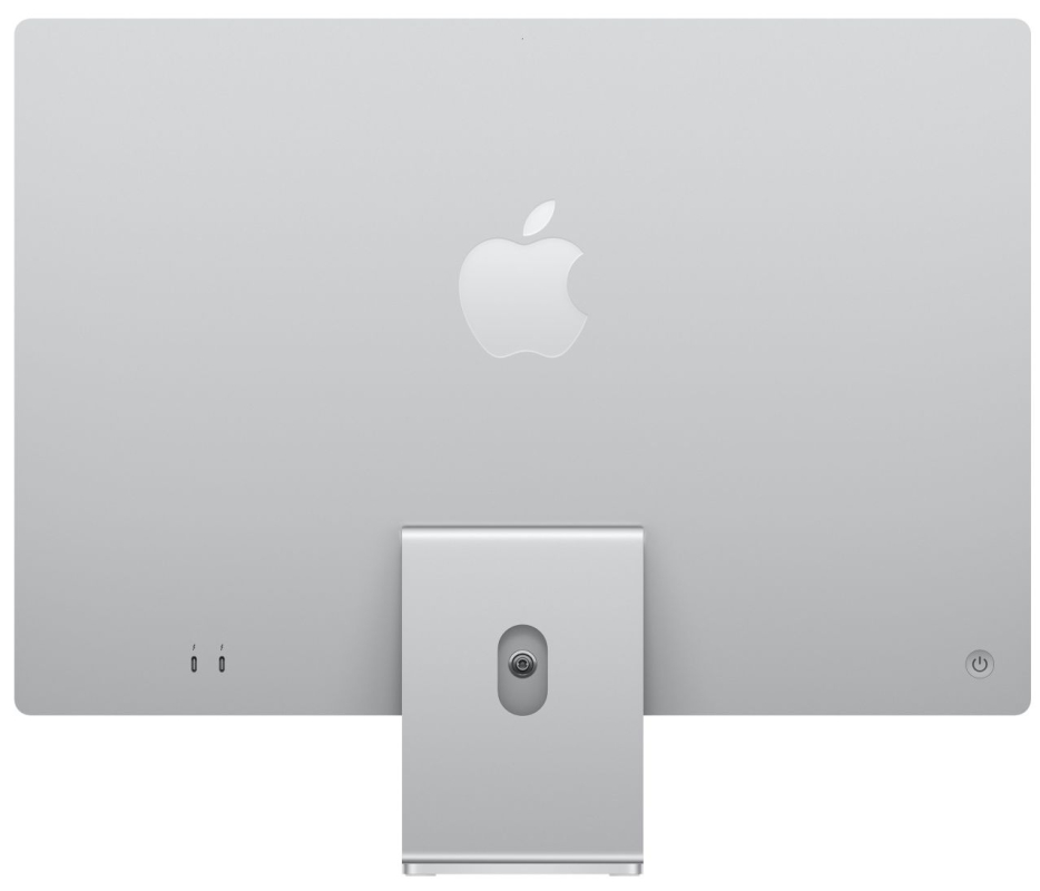 Apple iMac 24" Retina 4,5K, M3 (8C CPU, 10C GPU, 2023), 8 ГБ, 512 ГБ SSD, серебристый
