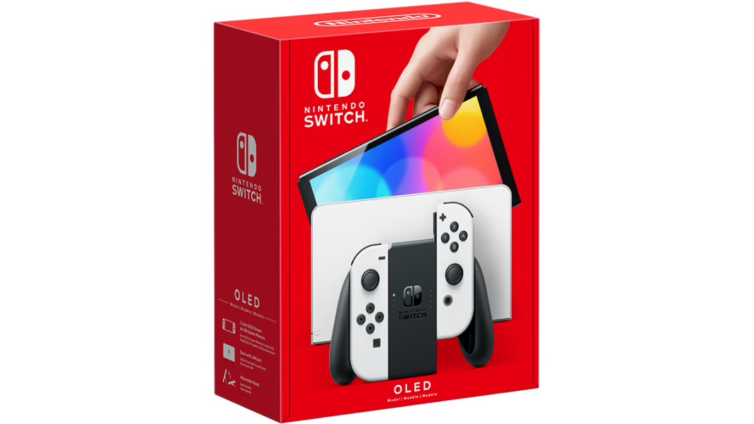 Nintendo Switch - OLED модель белого цвета